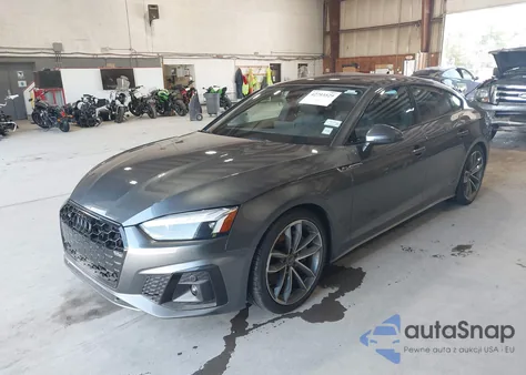 2024 Audi A5 Sportback Premium 45 Tfsi S Line Quattro S Tronic из США, поврежденный, VIN WAUDACF57RA098774